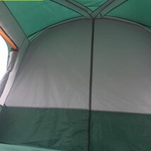 独立型2ドアテント、キャンプテント、キャンプ用品付き、防水、二重構造、アウトドア、ピクニック、キ_画像5