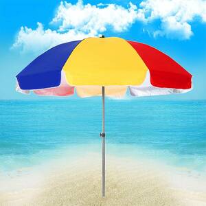 Garden Patio Umbrellas, Outdoor Market Table Parasol Sunbrella, Round Waterproof Umbrellas, With Strong Ribs, Adjustable Height,