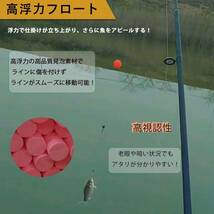 NOBONU 釣りフロート ウキ釣り フロートウキ 発泡 フォームウキ 高視認 高浮力 底釣り 堤防釣り ウキ仕掛け自作 胴突仕掛け用_画像3