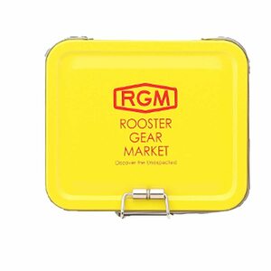 RGM(ROOSTER GEAR MARKET) ルースター ギア マーケット TIN CASE 餌入れ 缶ケース 物入れ 便利 川釣り テンカラ 初心者 釣り具 釣り道具