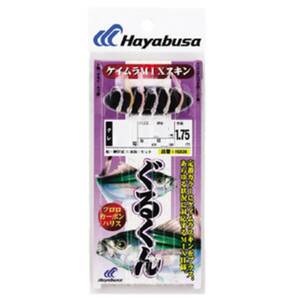 ハヤブサ(Hayabusa) 沖縄サビキ ぐるくんサビキ ケイムラMIXスキン 6本鈎 HS636 6-6-8