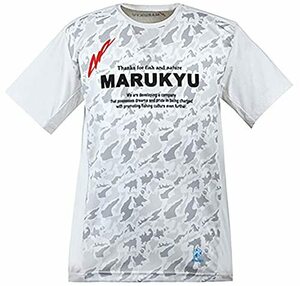 マルキュー(Marukyu) フィッシングギア 氷瀑Tシャツ MQ-01 ホワイトカモ 4L