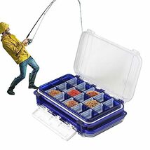 Mdikawe 釣具ボックス,釣具ボックス - 釣具ボックス釣り用品用ポータブルストレージオーガナイザー,防水タックルボックス_画像7