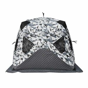 MYNVY 釣りテント 冬キャンプアップグレード用 3-4人用屋外シェルター ポータブルで軽量なアングラーテント
