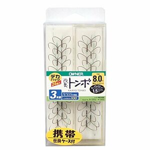 OWNER(オーナー) 改良トンボ スイフト トリプルフック 3本錨CP 24組入 8-1.5 釣り針