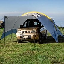 ガゼボパーティーテント、防水テント、屋外ガーデンシェルター、ビーチ用マーキーテントサンオーニング、駐車場、お祭り、商業_画像7