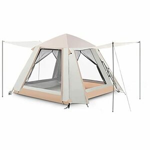 キャンプテント屋外 4-6 人ダブル屋外キャンプテント屋外テント寒い冬の釣りテント