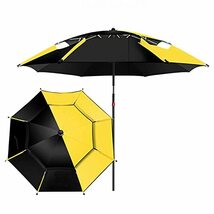 個の屋外傘/パラソル傘、日傘、16 個の丈夫なリブ付き、360_画像1