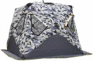 3-4 人の冬の釣りテント自動的に肥厚暖かい綿のテント屋外キャンプ旅行テント冬の氷釣りハウステント (B 200 * 200 * 175 センチメートル)