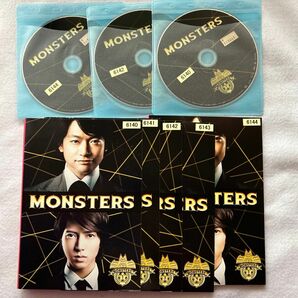 MONSTERS モンスターズ 全5巻 香取慎吾、山下智久 レンタル版DVD