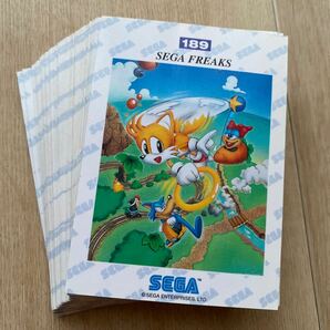ソニック・ザ・ヘッジホッグ トレーディングカード パズルカード 全9種 ダブり含む SEGA FREAKS メガドライブ ゲーム トレカ 並上品の画像10