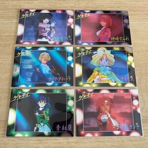 サクラ大戦 トレーディングコレクション アマダ サクラ大戦TV PVカード プリズム ホロ 全6種 SEGA Sakura Wars ゲーム カードダス 美品