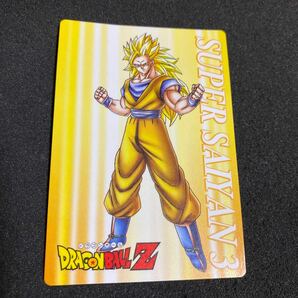 ドラゴンボール カードダス 丸大食品 2弾 孫悟空 孫悟飯 ベジータ ゴテンクス 超サイヤ人 食玩 アニメ 鳥山明 トレカ 美品〜並上品の画像3