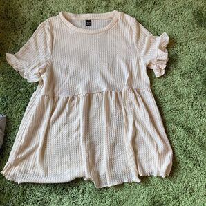半袖ニット マタニティ ゆったりサイズ