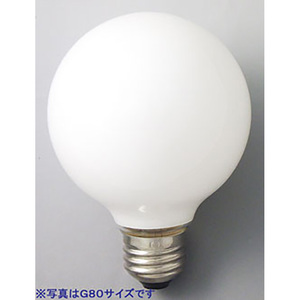  asahi light white heat lamp ball shape G95 E26 white 40W shape lGW100V-38W/95 16-4042