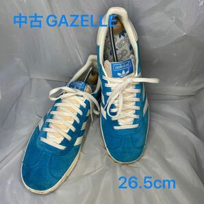 adidas gazelle 26.5 中古 ボールドアクア