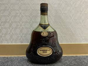 【APS 8589】1円～ JAs. HENNESSY ジャズ ヘネシー XO 旧ボトル グリーンボトル 金キャップ 700ml 40% 古酒 未開栓 現状品