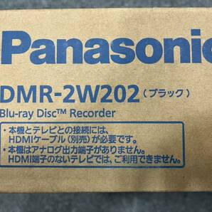【AS 22931】１円スタート 未使用・未開封品 Panasonic パナソニック Blu-ray ブルーレイディスクレコーダー DMR-2W202 ブラック 2TB の画像7