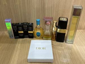 [APS 8887]1 иен старт косметика * духи суммировать CHANEL Chanel Dior Dior "губа" * блеск для губ не использовался хранение товар Dior ограничение булавка 