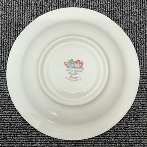 【JBI 5146】 1円〜 未使用 ROYAL ALBERT ロイヤルアルバート fonteyn フォンテイン カップ&ソーサー 2客 箱傷みあり 長期保管品 現状品 の画像6