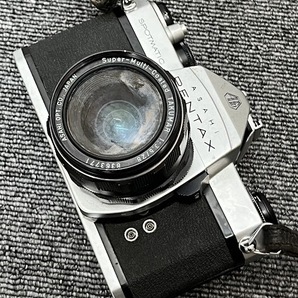 【JBI 5151】 1円〜 ASAHI PENTAX アサヒペンタックス SPOTMATIC SP TAKUMAR 1:3.5/28 フィルムカメラ 長期保管品 中古 ジャンク 現状品の画像3