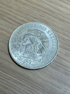 【APS 8563】1円～ 1968年 メキシコ オリンピック 25ペソ　銀貨 重量 約22.5g 記念硬貨 外国硬貨 現状品