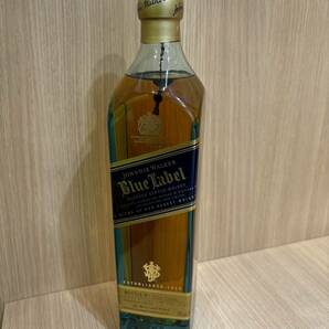 【APS 8781】1円～ スコッチ ウィスキー ジョニーウォーカー Johnnie Walker 1820 750ml 43度 ブルーラベル 箱あり 洋酒 未開栓 現状品の画像2