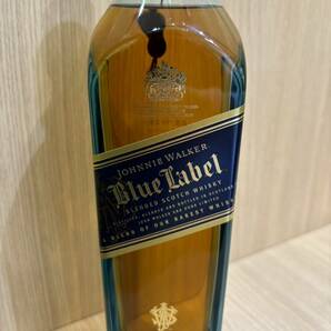 【APS 8781】1円～ スコッチ ウィスキー ジョニーウォーカー Johnnie Walker 1820 750ml 43度 ブルーラベル 箱あり 洋酒 未開栓 現状品の画像4