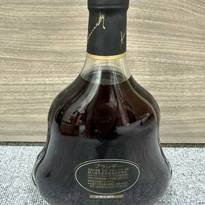 【AS 22967】1円スタート 未開栓 Hennessy X.O ヘネシー 700ml 40% 黒キャップ クリアボトル 箱あり 長期保管経年劣化 目減り小 現状品の画像3