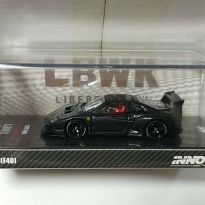 イノモデル 1/64 フェラーリ LB-WORKS F40 フルカーボン IN64-LBWKF40-FCの画像1