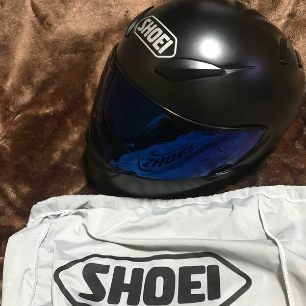 SHOEI フルフェイスヘルメット ミラーシールドショウエイ アライarai OGKカブトジェットヘルメットLサイズ