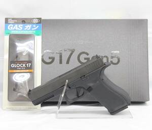 中古美品 TOKYO MARUI 東京マルイ GLOCK17 グロック17 Gen5 MOS ガスブローバックガン 純正予備マガジン付 エアガン ガスガン