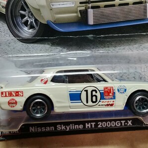 ホットウィール JAPAN HISTORICS ハコスカ SKYLINE HT 2000GT-X スカイライン ジャパン ヒストリックス 日本車 旧車 の画像2