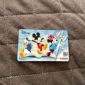 図書カード Disney 3000円 未使用の画像1