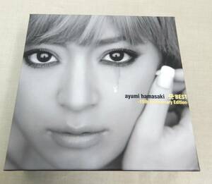 KB136/Tシャツ欠品/浜崎あゆみ CD A BEST -15th Anniversary Edition-(DVD+Blu-ray Disc+Anniversary Book付)