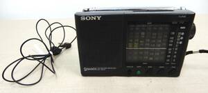 KB140/動作確認OK/SONY ICF-SW22 9BANDS FM/SW/MW RECEIVER ソニー 9バンド ラジオ