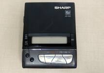 録再OK現状品/w-1505/SHARP MD-M20/取扱説明書付/MDウォークマン ポータブルＭＤプレーヤー シャープ_画像2