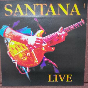 ■V１■ サンタナ のアルバム 「SANTANA Live」海外盤です。