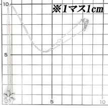 ヴァンドーム青山 ダイヤモンド ネックレス 0.11ct K18WG 花 フラワー 植物 ボタニカル ブランド 送料無料 美品 中古 SH107521_画像2