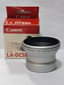 Canon キャノン コンバージョンレンズアダプター LA-DC58D