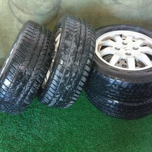 ホンダ純正AW 15×6J PCD114.3 +50 4穴 MICHELIN MXGT 205/60R15 2007年製 4本 売切!!の画像9