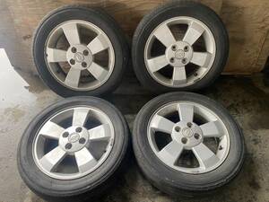 ★シボレー純正★ 15×4.5J +45 PCD100 4穴 ヨコハマ ECOS 165/65R15 2010年製 4本 売切!!