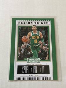 2019-20 Contenders Draft Season Ticket Variation #20 JAYSON TATUM