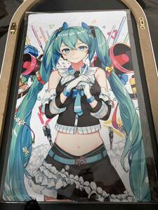 【1円出品!!】高解像度 プレイマット 初音ミク