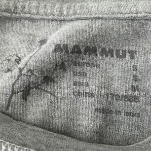MAMMUT マムート Pordoi T-Shirt Men ポルドイ プリント オーガニックコットン100% 半袖Tシャツ ASIA M グレー トップス アウトドア メンズの画像6