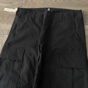 定価29700円 MOUNTAIN RESEARCH マウンテンリサーチ 2676 CARGO PANTS W 3D KNEE カーゴパンツ ブラック ボトム ジェネラルリサーチ メンズの画像6