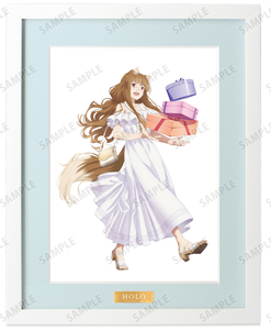 狼と香辛料 複製原画 1 Spice & Wolf Spice and Wolf merchant meets the wise wolf