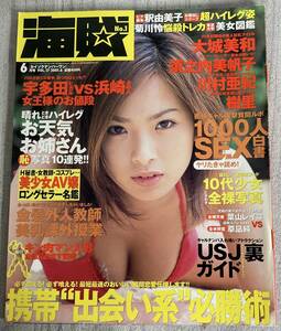 レア 海賊NO.1 Vol.17 2001年6月★ナンバーワン 大城美和/菊川怜/美少女AV/安めぐみ/女子アナお宝写真/妹シリーズ/森野いずみ/葉山レイコ