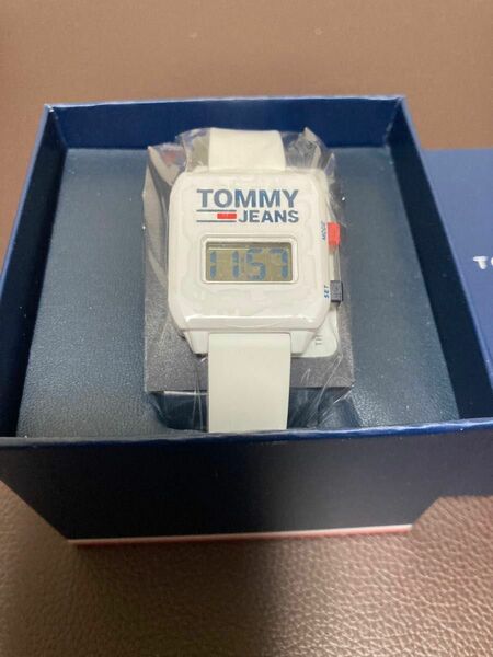 レディース 腕時計 「TOMMY HILFIGER」 トミージーンズ DIGITAL WATCH