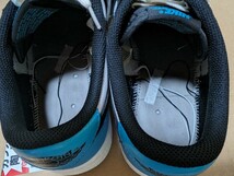 USED品　Nike Air Jordan 1 Low OG Black and Dark Powder Blue/UNC　ナイキ エアジョーダン1 ロー 　27.5cm _画像5